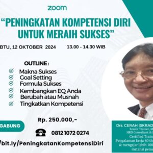 Peningkatan Kompetensi Diri untuk Meraih Sukses