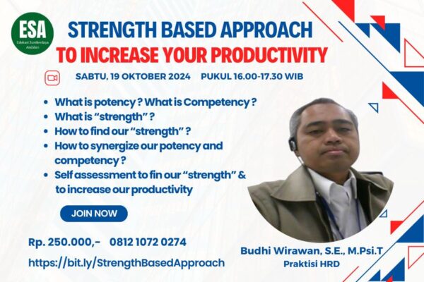 Strength Based Approach to Increase Your Productivity