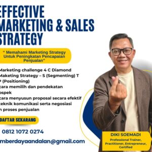 Effective Marketing & Sales Strategy