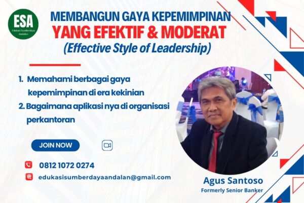 Membangun Gaya Kepemimpinan yang Efektif & Moderat